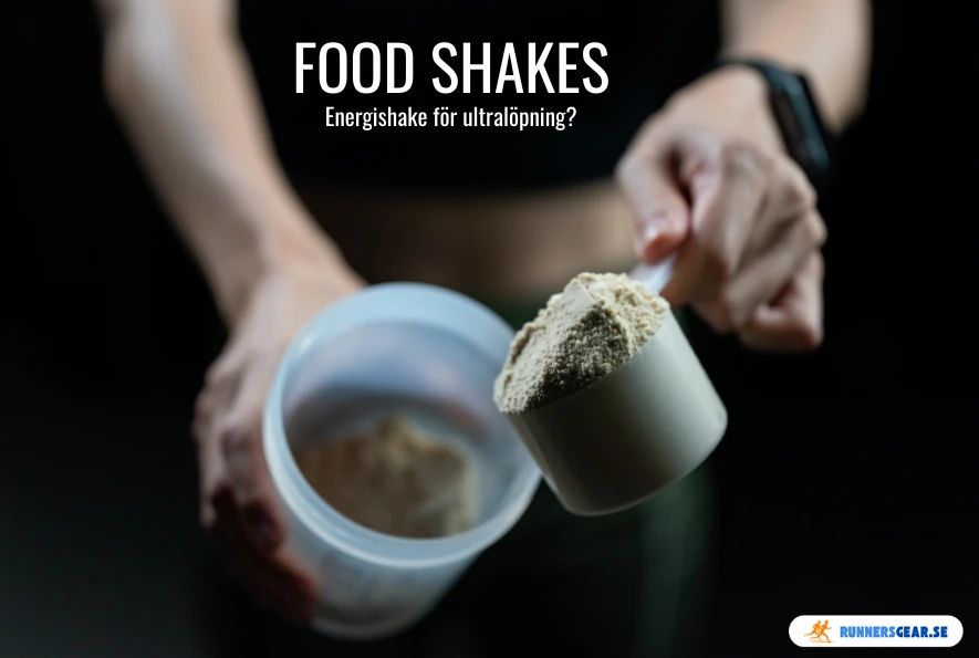 Tar en skopa food shake pulver