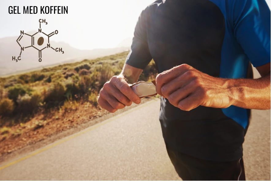 Gel med koffein lopare